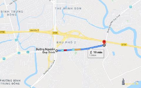 Quy hoạch Đường Nguyễn Duy Trinh