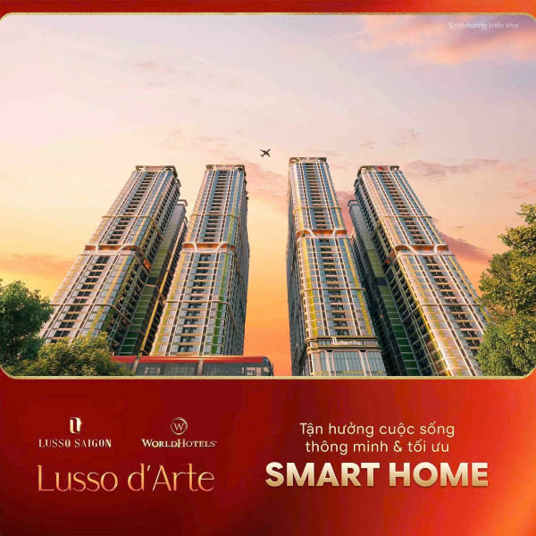 Chi tiết mặt bằng căn hộ Lusso D' Arte dự án La Pura Bình Dương