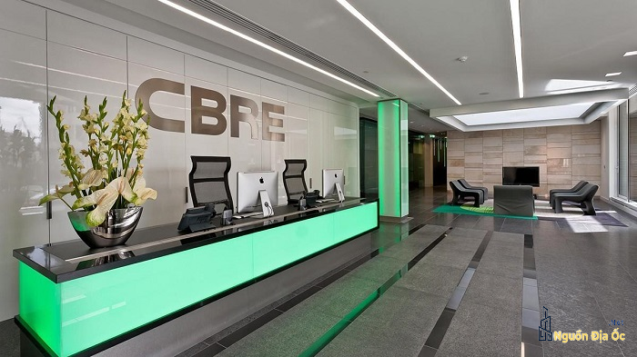 văn phòng CBRE đơn vị quản lý dự án Chí Linh Center