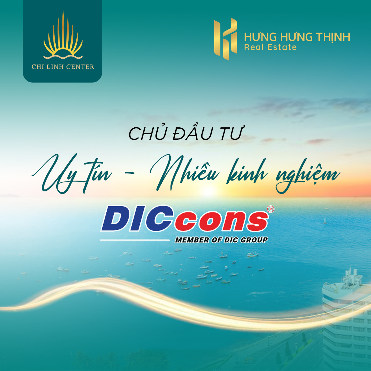 Diccons, chủ đầu tư Chí Linh Center