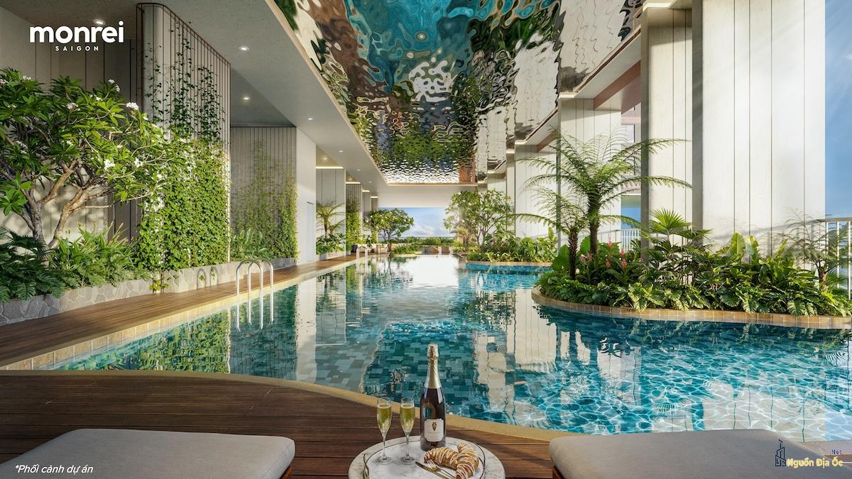 Tiện ích hồ bơi Monrei SaiGon