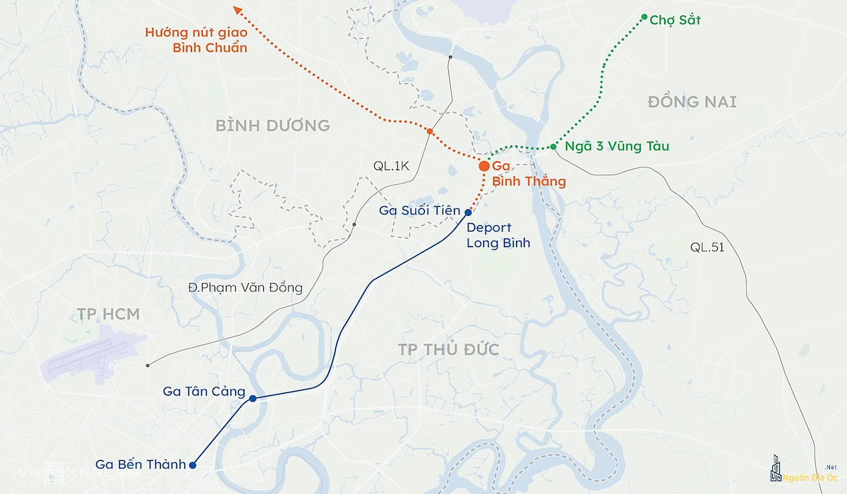 Metro Bình Dương Metro tương lai
