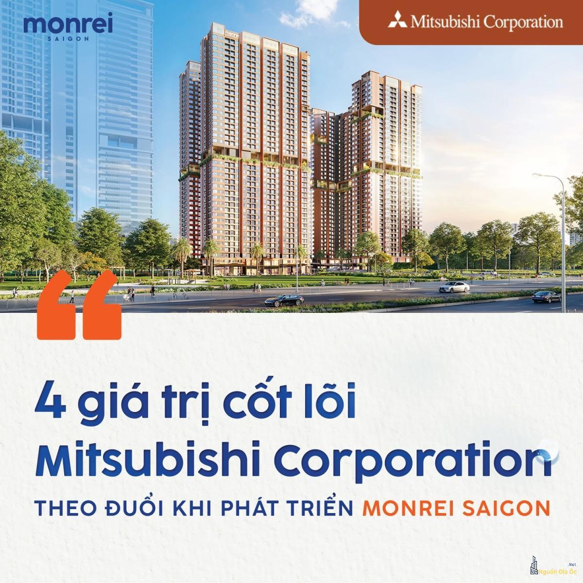 4 giá trị cốt lõi Mitsubishi Corporation theo đuổi khi phát triển Monrei Saigon