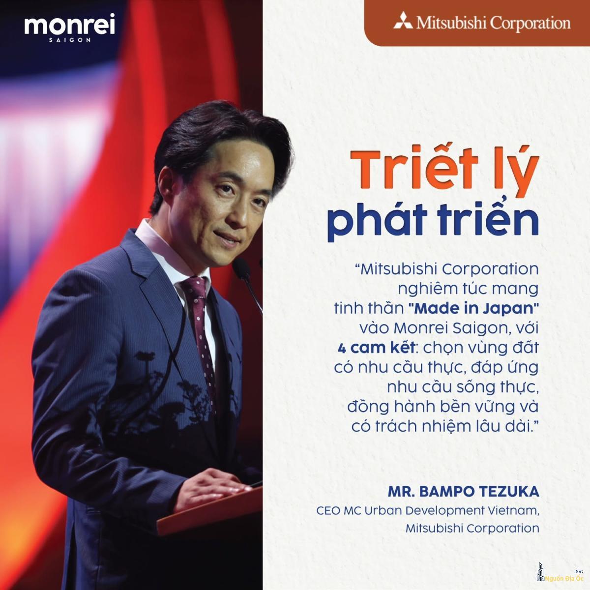 Triết lý phát triển Made in Japan tại Monrei Saigon