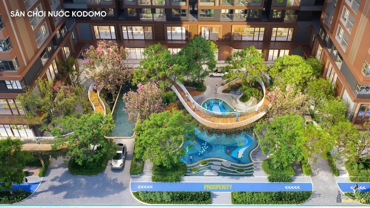 Tiện ích sân chơi nước Monrei SaiGon