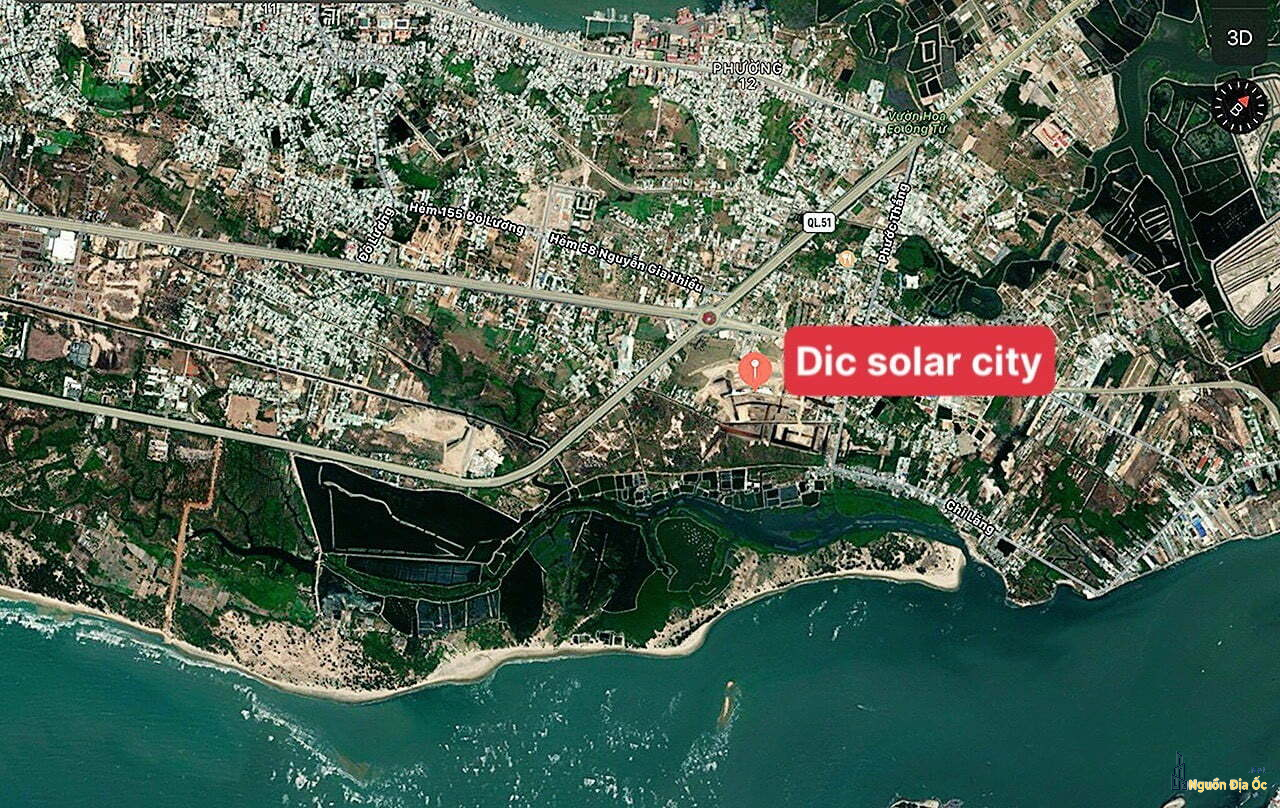 Vị trí vàng của Dic Solar City