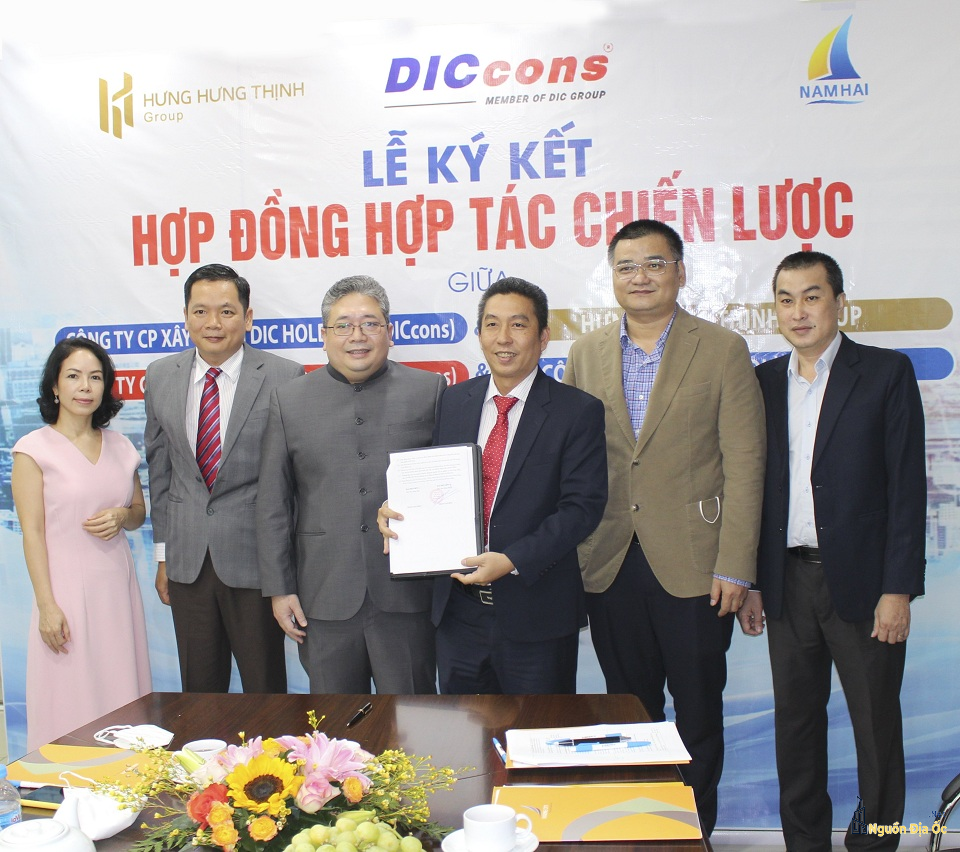 Ký kết hợp tác Hưng Hưng Thịnh, Diccons, Nam Hải Marine City