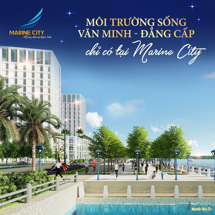 Marine City - Đô thị phố biển có môi trường sống văn minh, đẳng cấp