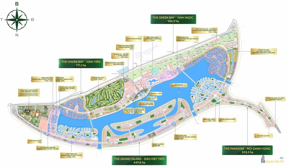 Mặt bằng Vinhomes Cần Giờ
