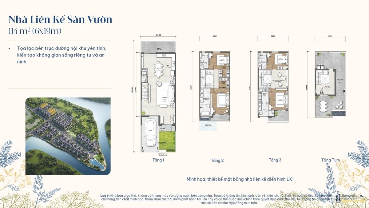 Nhà phố liền kế Gladia 1