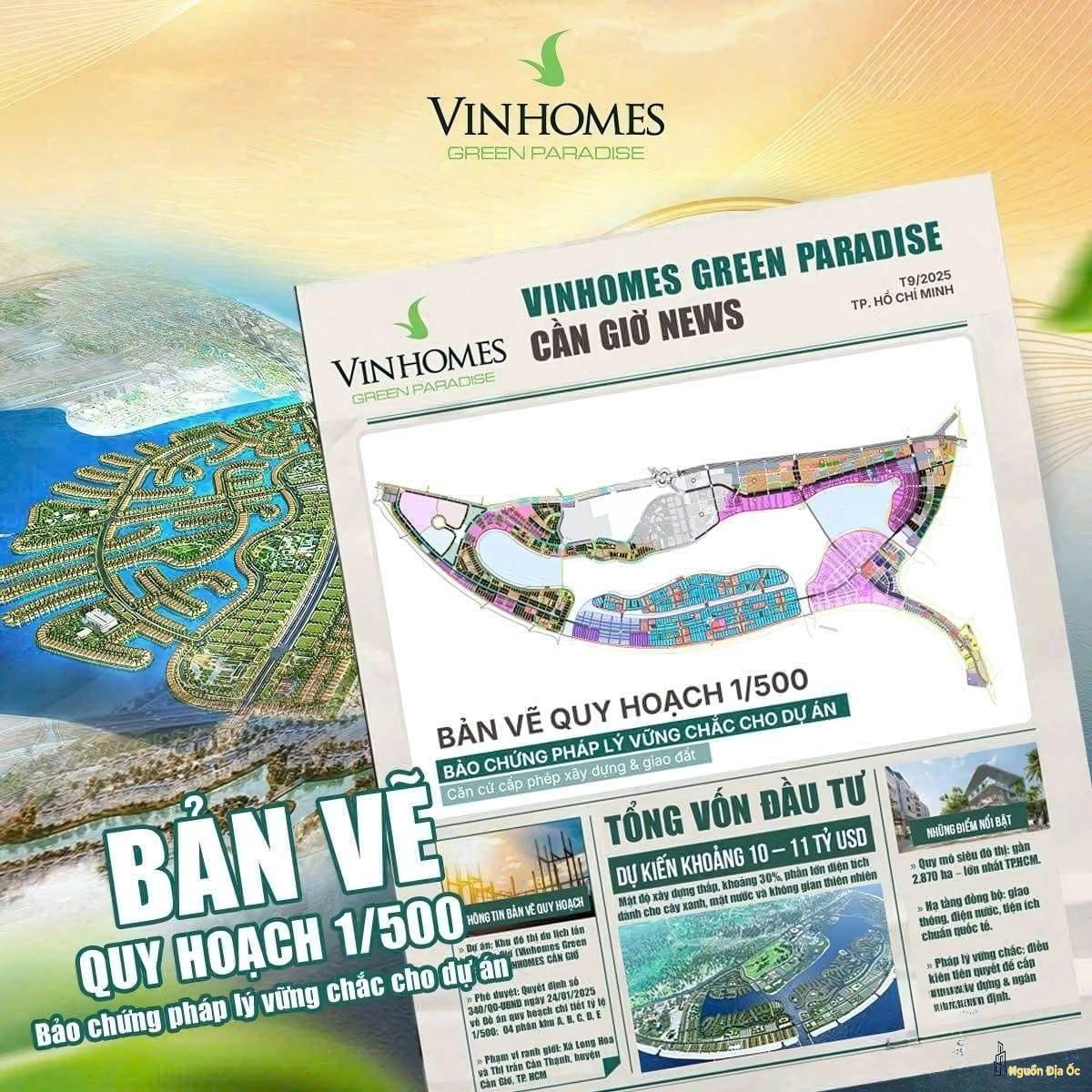 Pháp lý Vinhomes Cần Giờ 