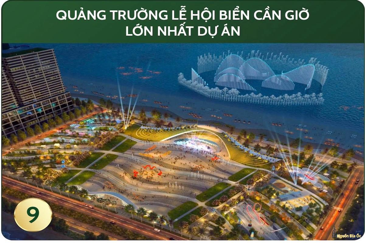 Quảng trường Vinhomes Cần Giờ