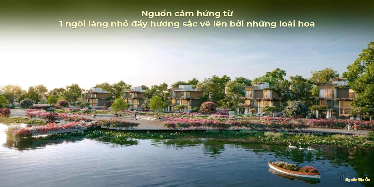 Tiện ích vườn hoa của Eco Village Saigon River
