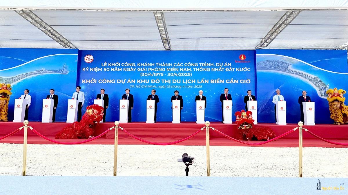 Khởi công Vinhomes Cần Giờ