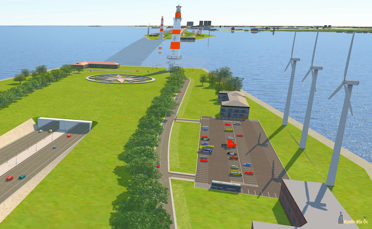 Đảo nhân tạo hướng Cần Giờ Đảo nhân tạo hướng Cần Giờ