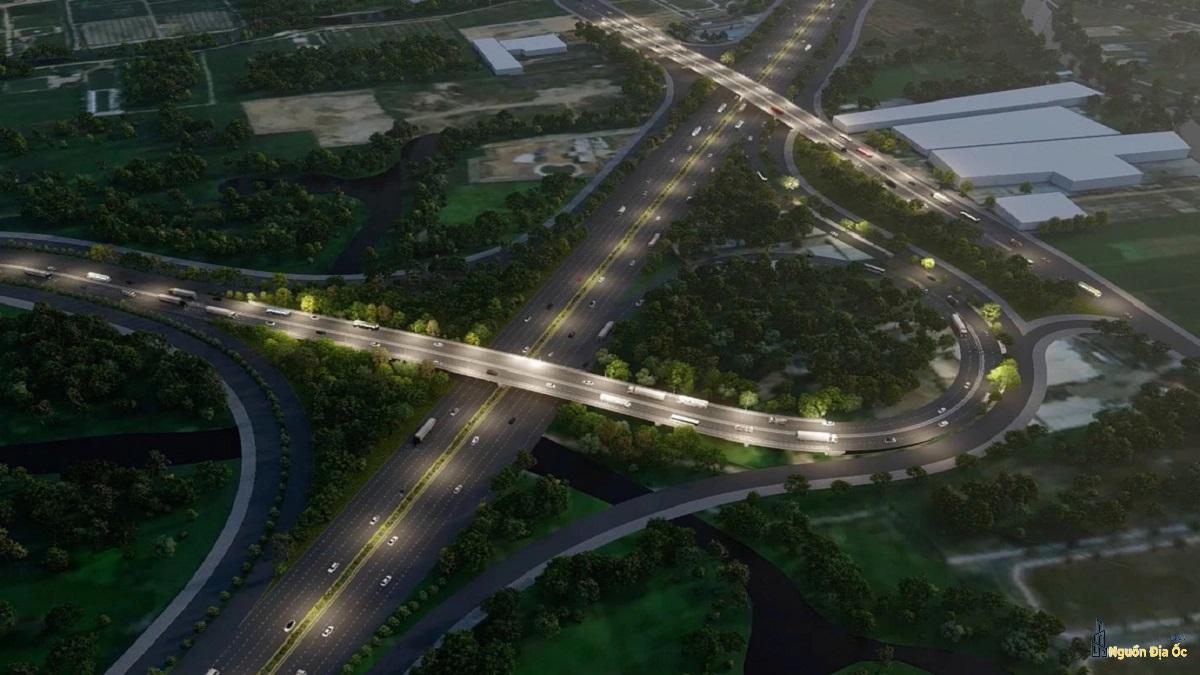Nút giao cao tốc TPHCM-Mộc Bài