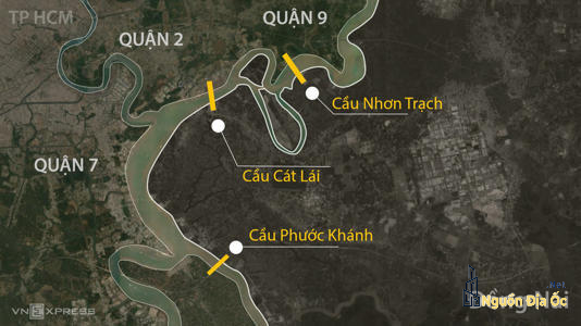 Ba cây cầu kết nối trực tiếp TP HCM qua Đồng Nai chưa đưa vào khai thác.