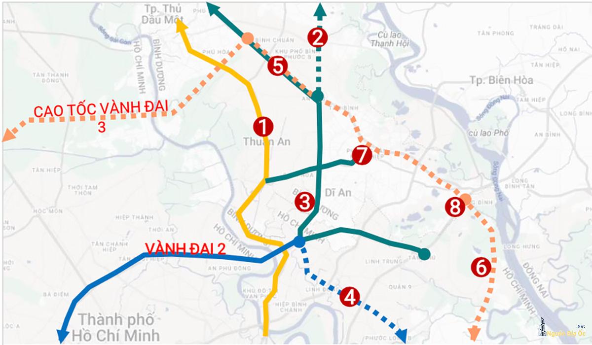 Hạ tầng Đông Bắc TP HCM