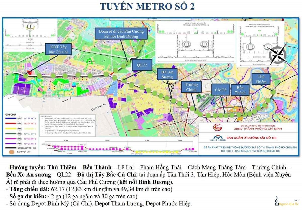 Vị trí Ga Metro Số 2 Bình Dương Vị trí Ga Metro Số 2 Bình Dương