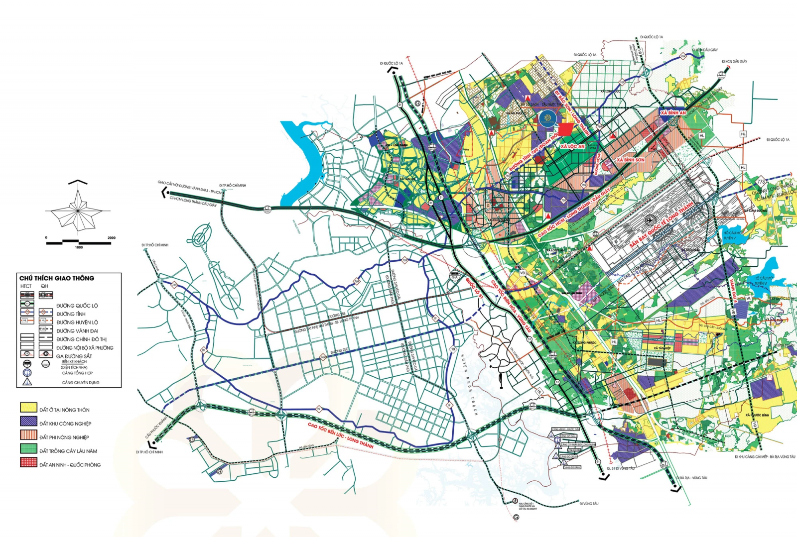 Quy hoạch huyện Long Thành 2025