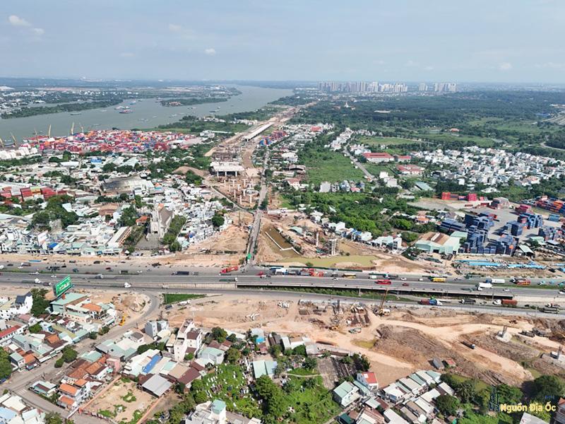 Vành đai 3 thực tế nút giao Tân Vạn